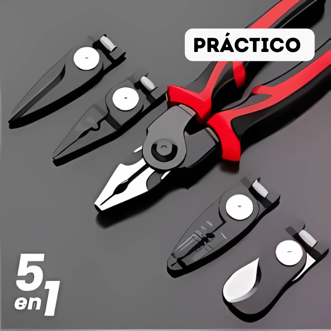 🛠️ALICATE 5 EN 1 - Reemplaza hasta 5 herramientas 🪛