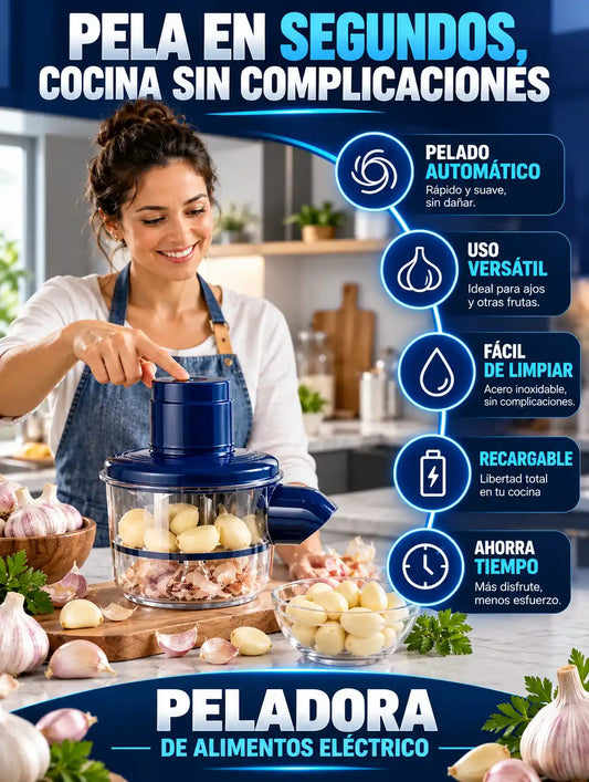Pelador eléctrico de frutas y verduras